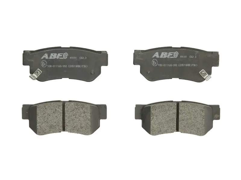 Задние тормозные колодки ABE C20510ABE