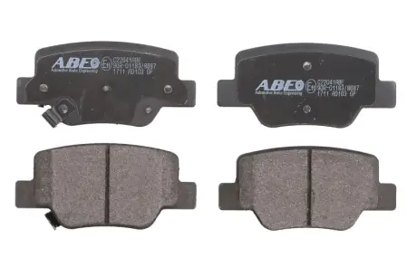 Задние тормозные колодки ABE C22041ABE