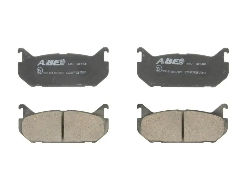 Задние тормозные колодки ABE C23007ABE