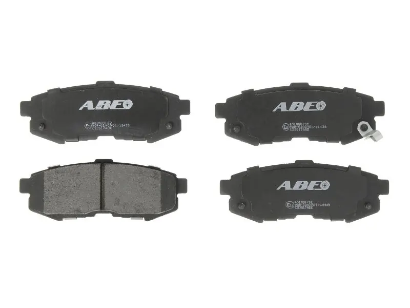 Задние тормозные колодки ABE C23017ABE