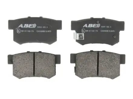 Задние тормозные колодки ABE C24005ABE Хонда Прелюд