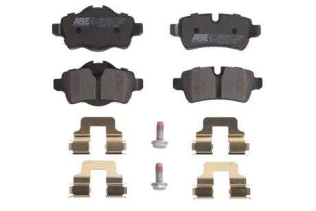 Задние тормозные колодки abe C2B023ABEP на MINI MINI