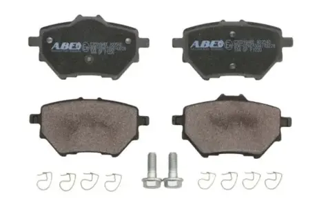 Задние тормозные колодки ABE C2C016ABE Пежо 508