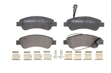 Задні тормозні (гальмівні) колодки abe C2F018ABE