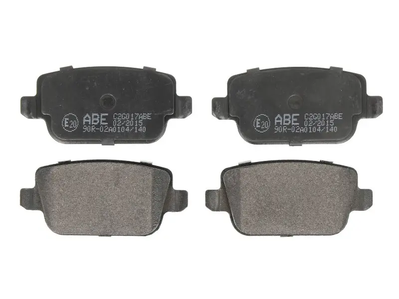 Задние тормозные колодки ABE C2G017ABE