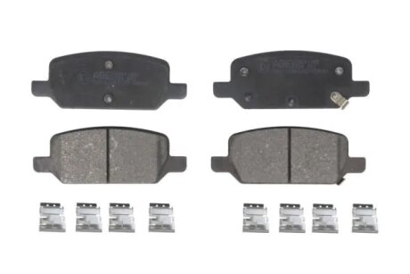 Задние тормозные колодки abe C2N001ABE на Мерседес W140