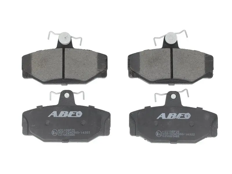 Задние тормозные колодки ABE C2V003ABE