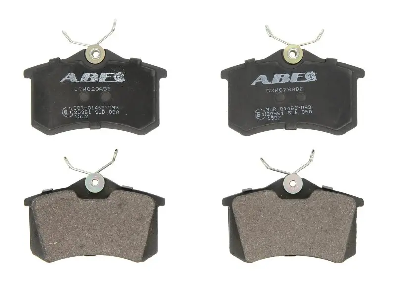 Задние тормозные колодки ABE C2W028ABE