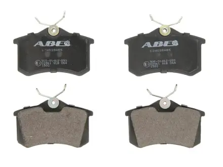 Задние тормозные колодки ABE C2W028ABE Ситроен С3
