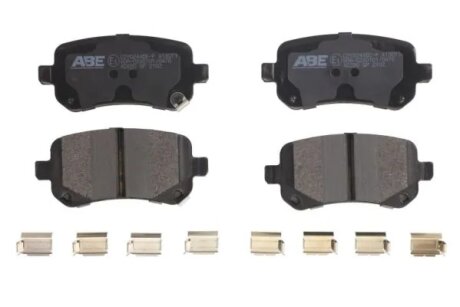 Задние тормозные колодки abe C2Y024ABEP на Jeep Cherokee