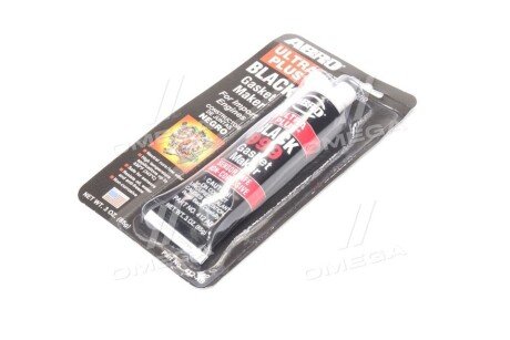 Герметик прокладок 999 силиконовый OEM черный 85 гр. abro 412AB