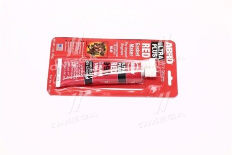 Герметик прокладок 999 силиконовый OEM красный 85 гр. abro 411AB