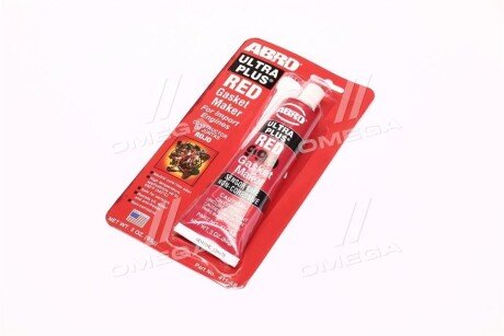 Герметик прокладок 999 силиконовый OEM красный 85 гр. abro 411AB