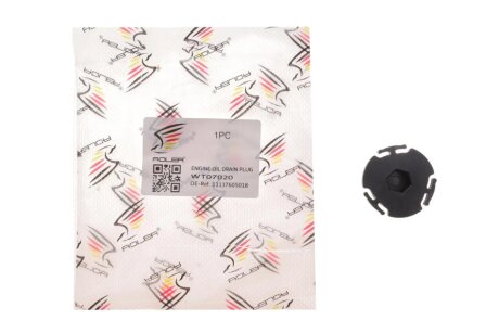 Пробка зливу мастила з ущільненням adler 11137605018