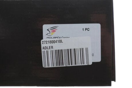 Корпус фільтра масляного adler 2721800410L