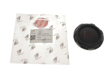 Кришка розширювального бачка охолоджуючої рідини adler 2Q0121321A