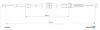 ADRIAUTO VW Трос ручного тормоза прав/лев Caddy 04-. (1705/540mm) adriauto 55.0224.1