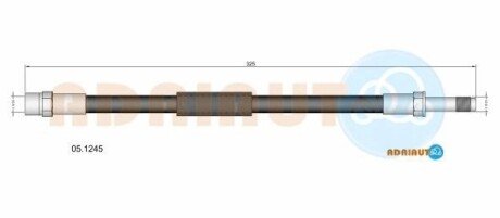 Шланг тормозной задний adriauto 05.1245