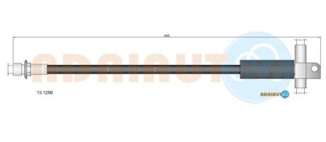 Шланг тормозной задний adriauto 13.1256 на Форд Transit