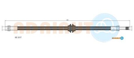 Гальмівний шланг adriauto 051217