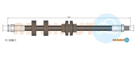 Гальмівний шланг adriauto 1112561
