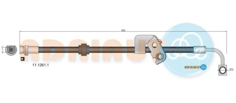 Гальмівний шланг adriauto 1112611