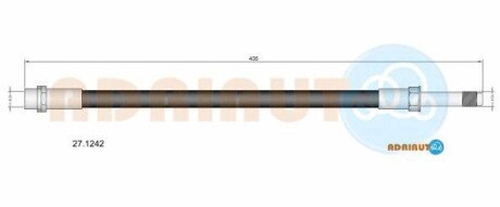 Тормозной шланг adriauto 27.1242