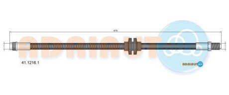 Тормозной шланг adriauto 41.1216.1