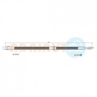 Гальмівний шланг adriauto 1012151