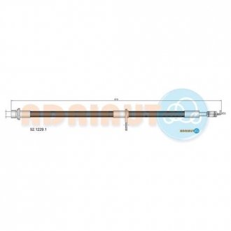 Тормозной шланг adriauto 5212291
