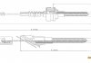 Тросик сцепления adriauto 11.0193