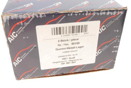 Втулка балки осі aic 50199