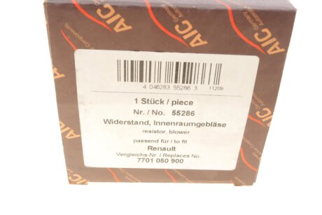 Реостат печки aic 55286