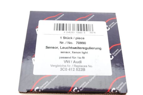 Датчик регулювання кута нахилу фар aic 70990