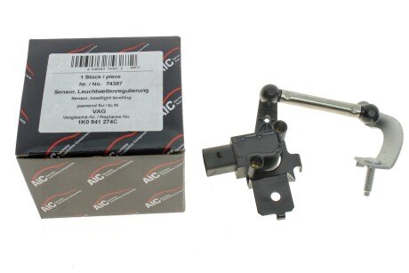 Датчик регулювання нахилу фар з кронштейном, сполучною штангою aic 74387