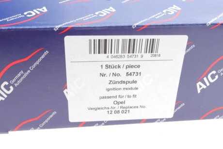 Катушка (модуль) зажигания aic 54731
