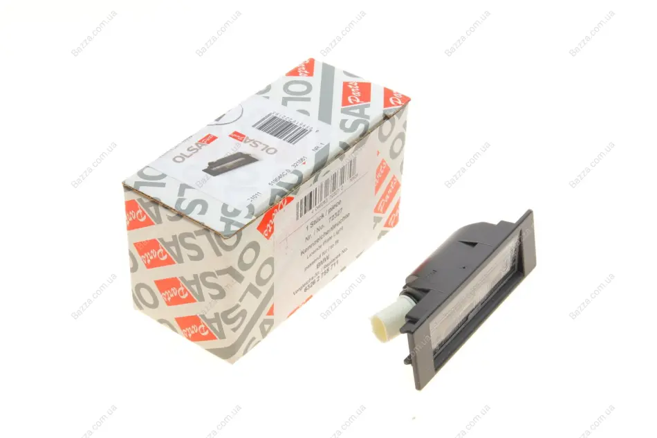 Лiхтар пiдсвiчування номерного знаку Premium Quality, OEM Quality AIC 72327