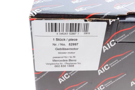 Моторчик (вентилятор) печки aic 52997