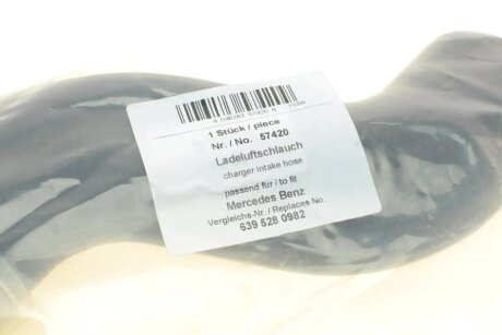 Патрубок інтеркулера (турбіни) aic 57420