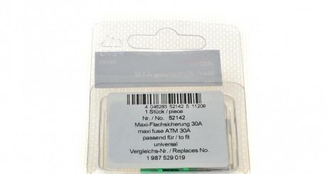 Предохранитель 30А aic 52142