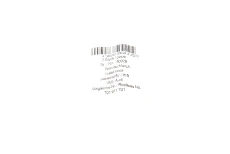 Тормозной шланг aic 50929