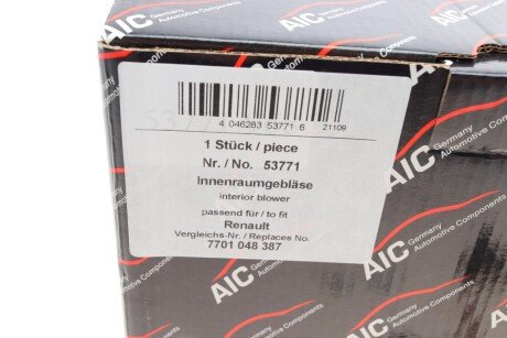 Моторчик (вентилятор) печки aic 53771