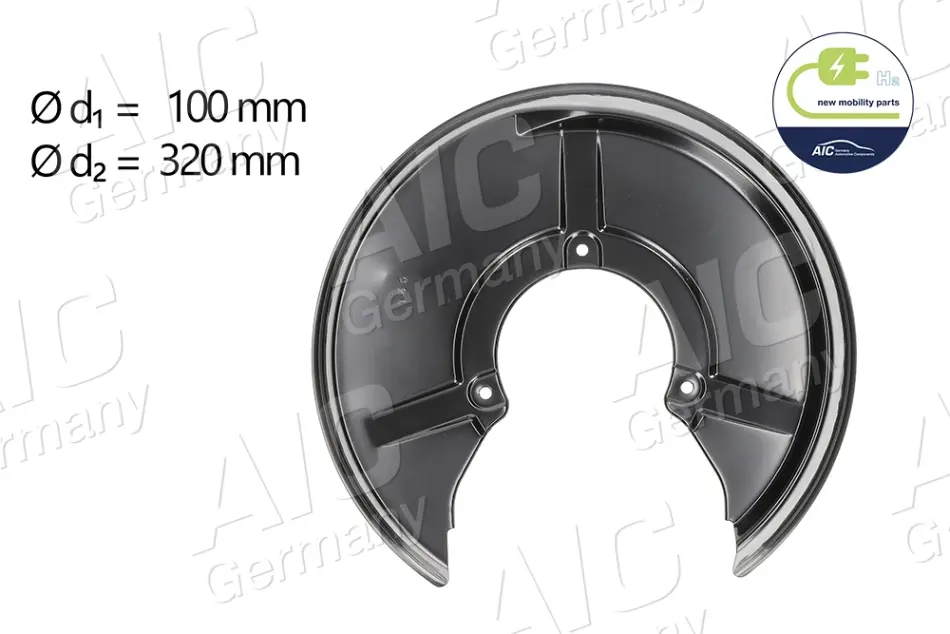Защитный кожух (пыльник) тормозного диска AIC 56581