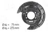 Защитный кожух (пыльник) тормозного диска AIC 57009