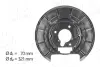 Защитный кожух (пыльник) тормозного диска AIC 57580