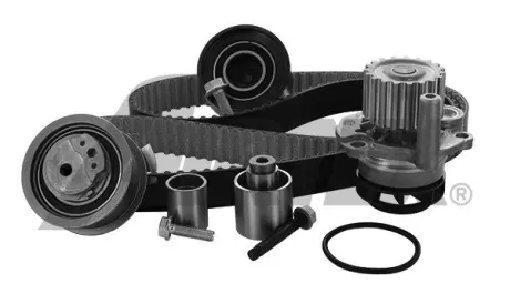 AIRTEX VW К-кт ГРМ (помпа + ремень +4 ролики + болты) Golf,Passat,Audi 2.0TD airtex WPK199808 Фольксваген Пассат б6
