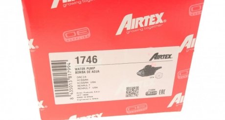 Водяна помпа airtex 1746