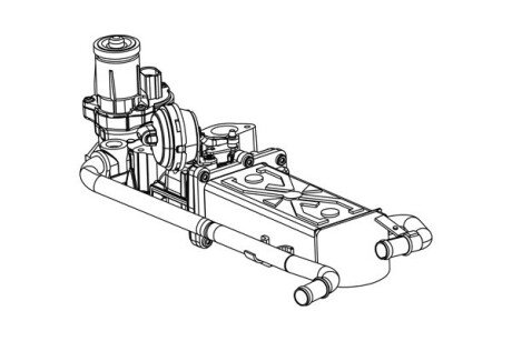 Клапан EGR VAG (ASIN) aisin EGRAZ7026 на Сеат Ibiza 4