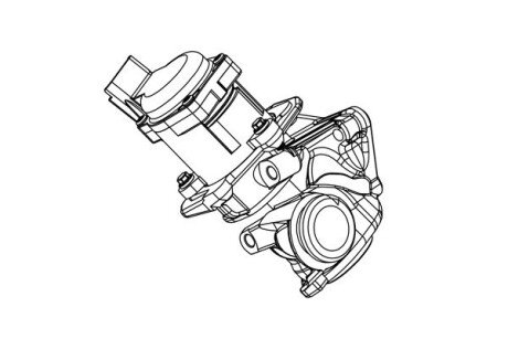 Клапан EGR (ASIN) aisin EGRAZ-7001 на Пежо 207