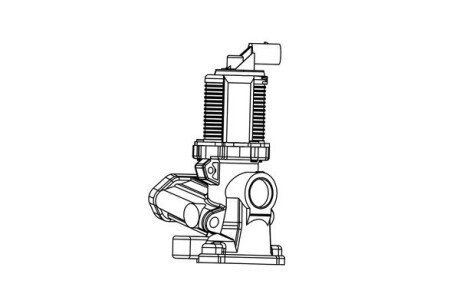 Клапан EGR (ASIN) aisin EGRAZ-7007 на Опель Мерива а